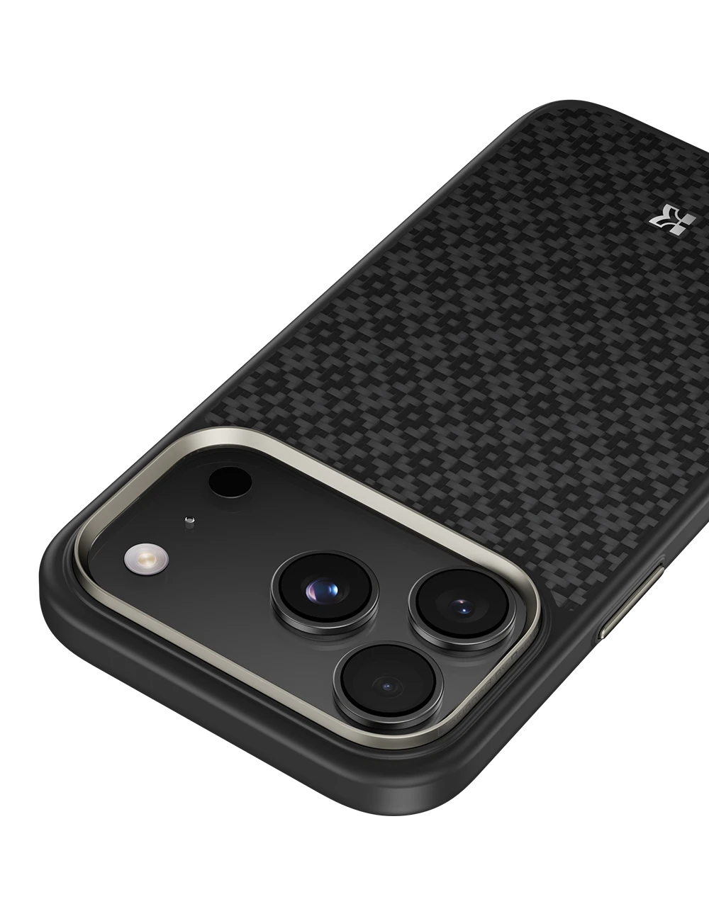 Benks Magnetic Armor Pro Armor Grid Kevlar dėklas Metal Frame 600D (Y070) skirtas Apple iPhone 17 Pro Max juodas aprašymas - Prekės nuotrauka