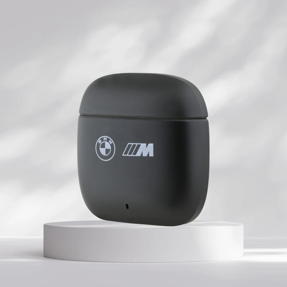 Bluetooth TWS ausinės BMW M Metal M Logo Print ANC-ENC juodos spalvos aprašymas - Prekės nuotrauka Bluetooth TWS ausinės BMW M Metal M Logo Print ANC-ENC juodos spalvos aprašymas - Prekės nuotrauka