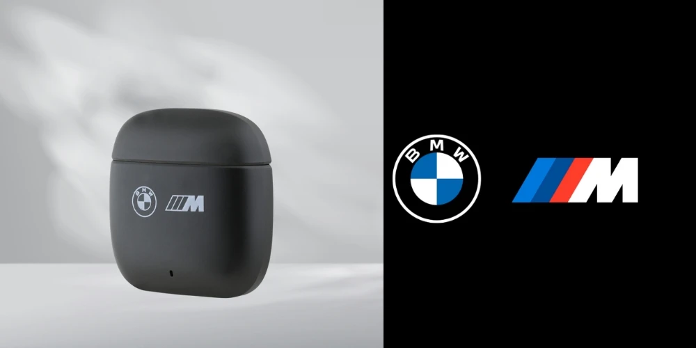 Bluetooth TWS ausinės BMW M Metal M Logo Print ANC-ENC juodos spalvos aprašymas - Prekės nuotrauka Bluetooth TWS ausinės BMW M Metal M Logo Print ANC-ENC juodos spalvos aprašymas - Prekės nuotrauka