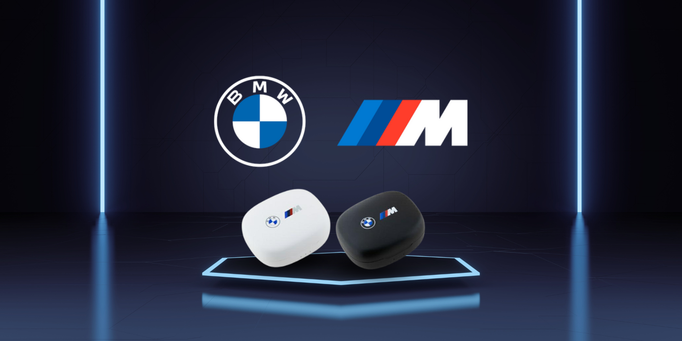 BMW Bluetooth Ausinės BMBEMIATP20LOH TWS + docking station baltos spalvos Printed Logos aprašymas - Prekės nuotrauka