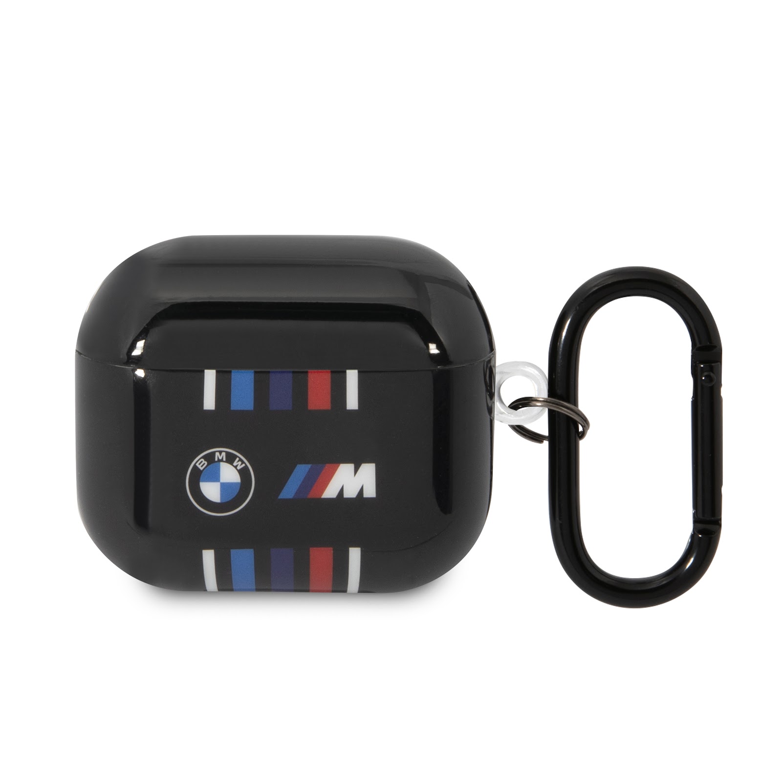 BMW BMA322SWTK AirPods 3 gen dėklas juodos spalvos Multiple Colored Lines aprašymas - Prekės nuotrauka BMW BMA322SWTK AirPods 3 gen dėklas juodos spalvos Multiple Colored Lines aprašymas - Prekės nuotrauka