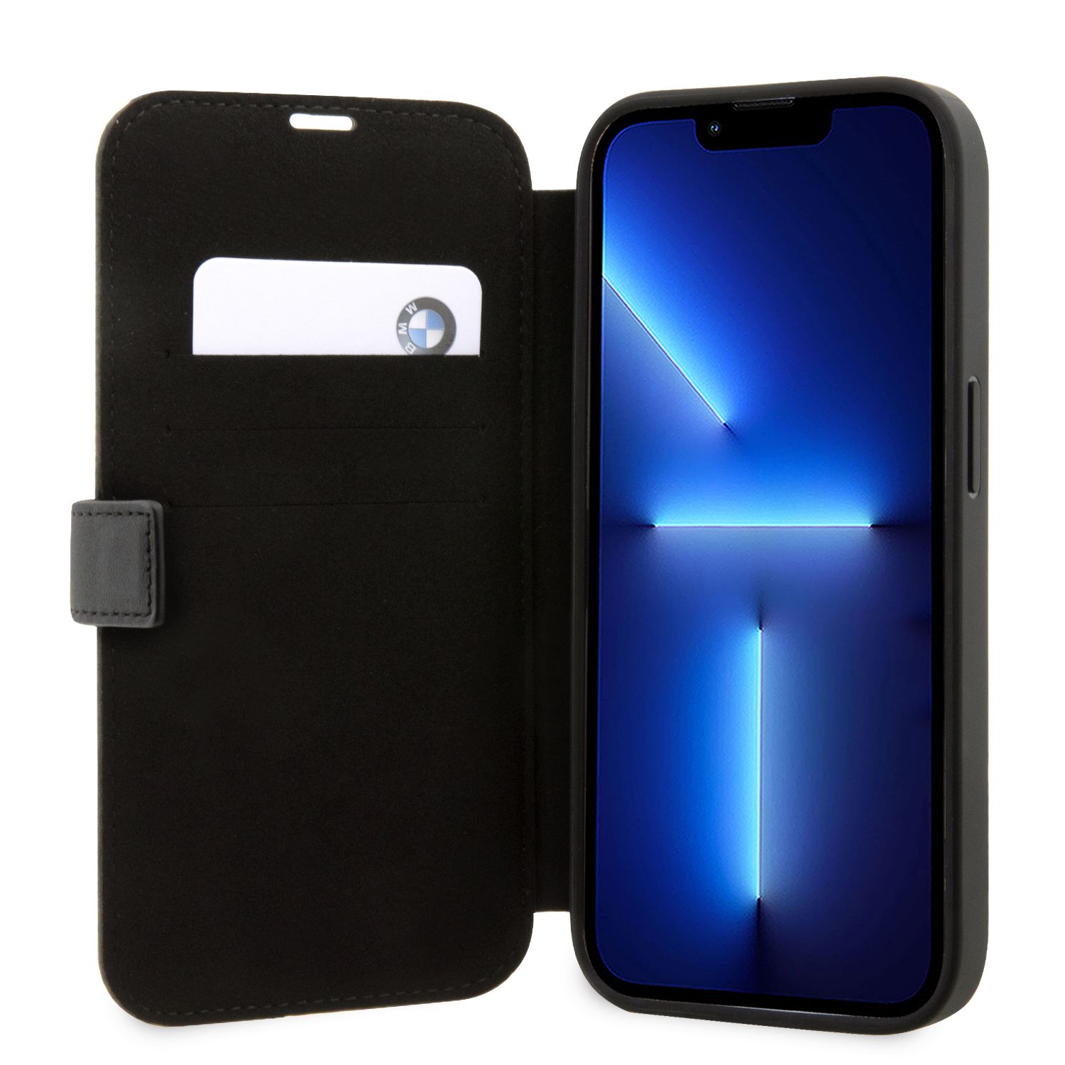 BMW BMBKP14L22RVSK dėklas Apple iPhone 14 Pro 6.1″ juodos spalvos bookdėklas Leather Stamp Mėlyna Lines aprašymas - Prekės nuotrauka BMW BMBKP14L22RVSK dėklas Apple iPhone 14 Pro 6.1″ juodos spalvos bookdėklas Leather Stamp Mėlyna Lines aprašymas - Prekės nuotrauka