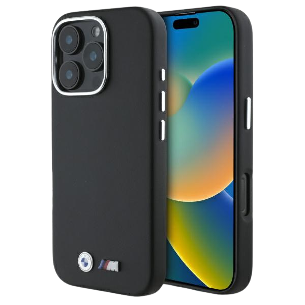 BMW BMHCP16L23 PMWK Apple iPhone 16 Pro 6.3″ juodos spalvos kietas dėklas M Smooth Full Wrapped Metal aprašymas - Prekės nuotrauka BMW BMHCP16L23 PMWK Apple iPhone 16 Pro 6.3″ juodos spalvos kietas dėklas M Smooth Full Wrapped Metal aprašymas - Prekės nuotrauka