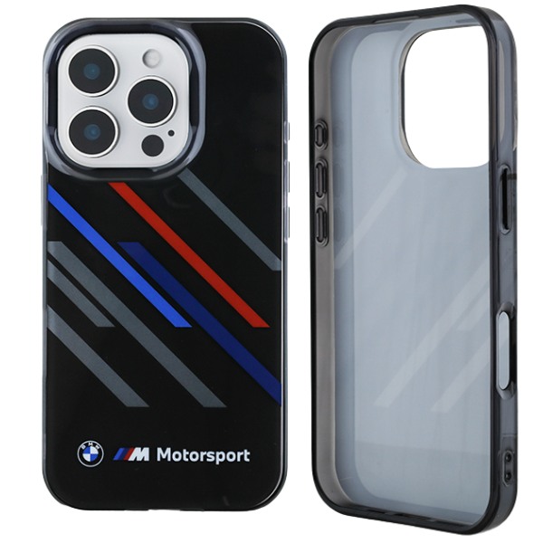 BMW BMHCP16M23HTRAK Apple iPhone 16 Plus 6.7″ juodos spalvos kietas dėklas Motorsport IML Random Stripes aprašymas - Prekės nuotrauka BMW BMHCP16M23HTRAK Apple iPhone 16 Plus 6.7″ juodos spalvos kietas dėklas Motorsport IML Random Stripes aprašymas - Prekės nuotrauka