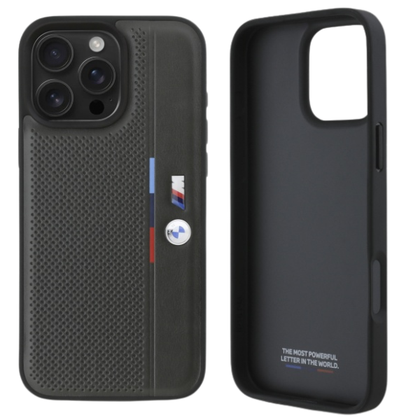 BMW BMHCP16X23 PUPVA Apple iPhone 16 Pro Max 6.9″ anthracite kietas dėklas M Perforated Tricolor Detail aprašymas - Prekės nuotrauka BMW BMHCP16X23 PUPVA Apple iPhone 16 Pro Max 6.9″ anthracite kietas dėklas M Perforated Tricolor Detail aprašymas - Prekės nuotrauka