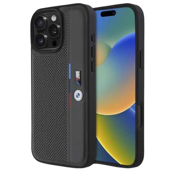 BMW BMHCP16X23 PUPVA Apple iPhone 16 Pro Max 6.9″ anthracite kietas dėklas M Perforated Tricolor Detail aprašymas - Prekės nuotrauka BMW BMHCP16X23 PUPVA Apple iPhone 16 Pro Max 6.9″ anthracite kietas dėklas M Perforated Tricolor Detail aprašymas - Prekės nuotrauka
