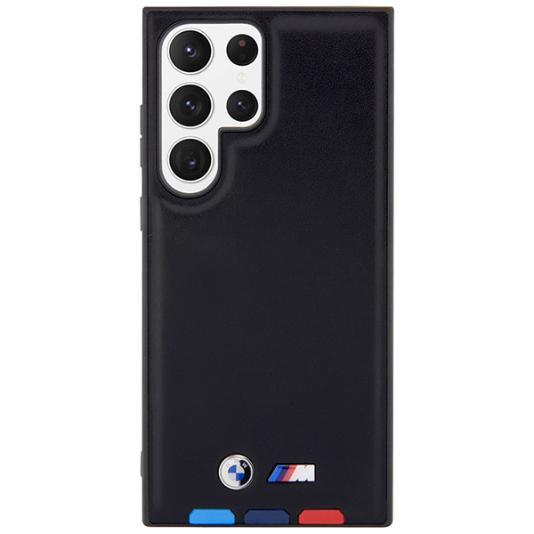 Dėklas BMW BMHCS23L22PTDK S23 Ultra S918 juodos spalvos Leather Stamp Tricolor aprašymas - Prekės nuotrauka Dėklas BMW BMHCS23L22PTDK S23 Ultra S918 juodos spalvos Leather Stamp Tricolor aprašymas - Prekės nuotrauka