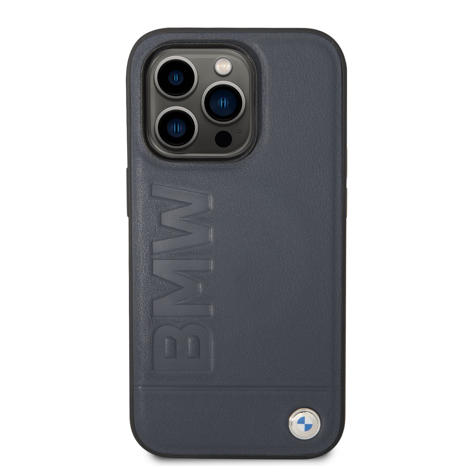 BMW BMHMP14XSLLNA Apple iPhone 14 Pro Max 6.7″ navy kietas dėklas Leather Hot Stamp MagSafe aprašymas - Prekės nuotrauka BMW BMHMP14XSLLNA Apple iPhone 14 Pro Max 6.7″ navy kietas dėklas Leather Hot Stamp MagSafe aprašymas - Prekės nuotrauka