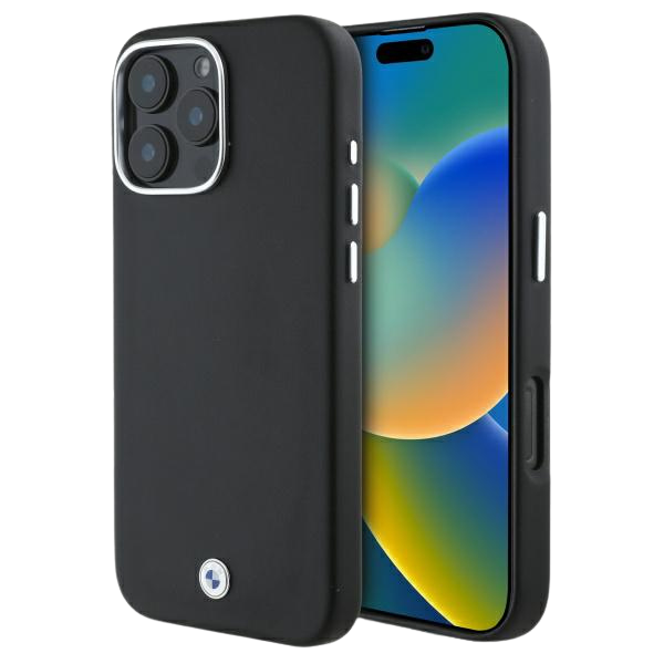 BMW BMHMP16L23 PUFWK Apple iPhone 16 Pro 6.3″ juodos spalvos kietas dėklas Sign Full Wrapped Metal MagSafe aprašymas - Prekės nuotrauka BMW BMHMP16L23 PUFWK Apple iPhone 16 Pro 6.3″ juodos spalvos kietas dėklas Sign Full Wrapped Metal MagSafe aprašymas - Prekės nuotrauka