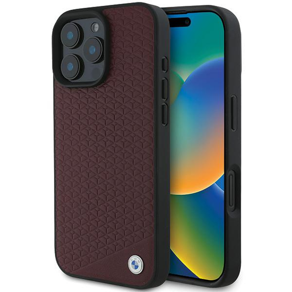 BMW BMHMP16X23RDDR Apple iPhone 16 Pro Max 6.9″ red kietas dėklas Sign Leather Diamond Metal Logo MagSafe aprašymas - Prekės nuotrauka BMW BMHMP16X23RDDR Apple iPhone 16 Pro Max 6.9″ red kietas dėklas Sign Leather Diamond Metal Logo MagSafe aprašymas - Prekės nuotrauka