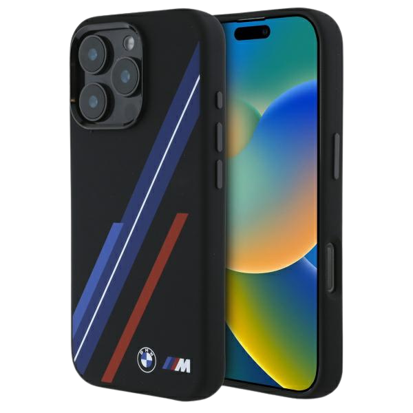 BMW BMHMP16X23SSPK Apple iPhone 16 Pro Max 6.9″ juodos spalvos kietas dėklas Silicone Random Lines MagSafe aprašymas - Prekės nuotrauka BMW BMHMP16X23SSPK Apple iPhone 16 Pro Max 6.9″ juodos spalvos kietas dėklas Silicone Random Lines MagSafe aprašymas - Prekės nuotrauka