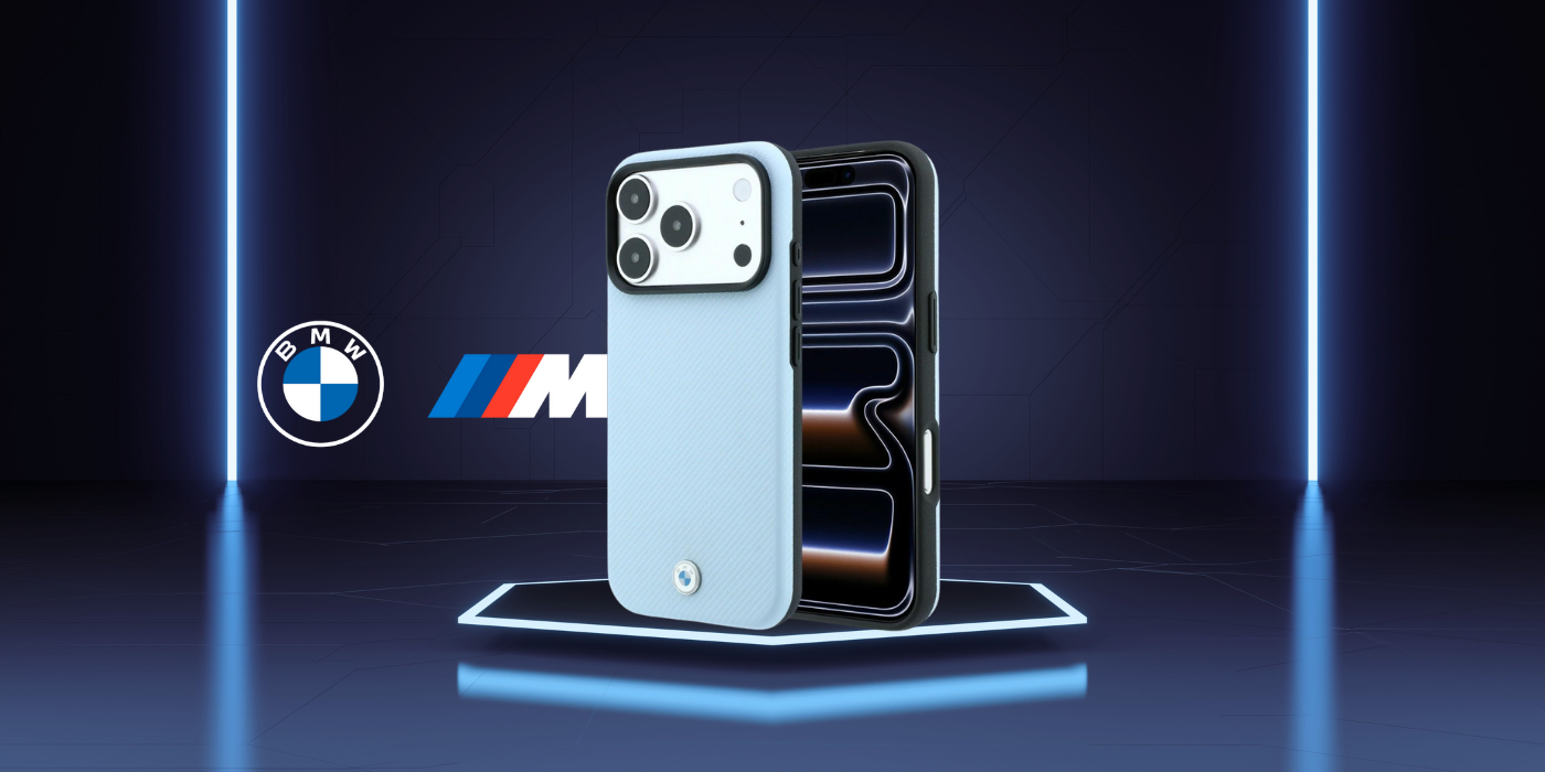 BMW Kevlar Metal Logo MagSafe dėklas, skirtas iPhone 18 Pro Max / 17 Pro Max, mėlynas aprašymas - Prekės nuotrauka
