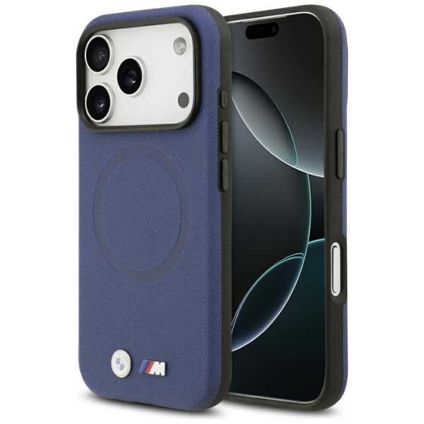 BMW M FW Metal Logo MagSafe dėklas Apple iPhone 17 Pro Navy mėlynos spalvos aprašymas - Prekės nuotrauka BMW M FW Metal Logo MagSafe dėklas Apple iPhone 17 Pro Navy mėlynos spalvos aprašymas - Prekės nuotrauka