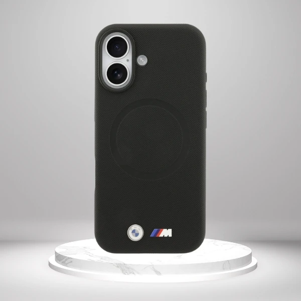 BMW M FW Metal Logo MagSafe dėklas skirtas Apple iPhone 17 Juodas aprašymas - Prekės nuotrauka BMW M FW Metal Logo MagSafe dėklas skirtas Apple iPhone 17 Juodas aprašymas - Prekės nuotrauka