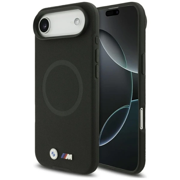 BMW M FW Metal Logo MagSafe Dėklas skirtas Apple iPhone Air juodos spalvos aprašymas - Prekės nuotrauka