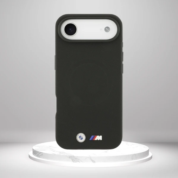 BMW M FW Metal Logo MagSafe Dėklas skirtas Apple iPhone Air juodos spalvos aprašymas - Prekės nuotrauka