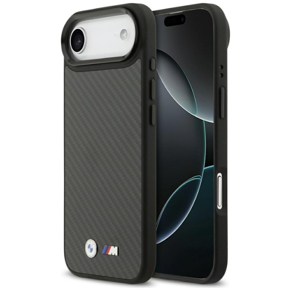 BMW M Kevlar Matt MagSafe dėklas Apple iPhone Air juodos spalvos aprašymas - Prekės nuotrauka