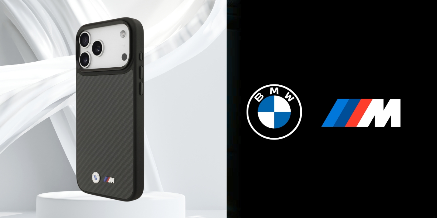 BMW M Kevlar Matt MagSafe dėklas Apple iPhone 17 Pro Max juodos spalvos aprašymas - Prekės nuotrauka