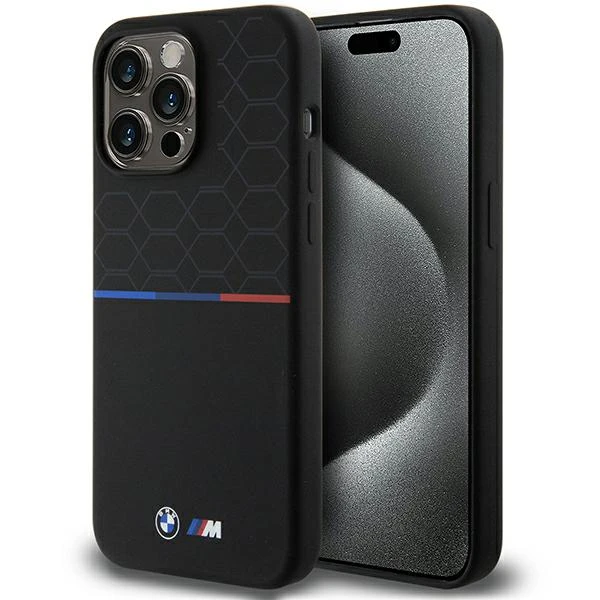 BMW M Silikoninis Pattern MagSafe Apple iPhone 15 Pro Max - dėklas telefonui juodos spalvos aprašymas - Prekės nuotrauka BMW M Silikoninis Pattern MagSafe Apple iPhone 15 Pro Max - dėklas telefonui juodos spalvos aprašymas - Prekės nuotrauka