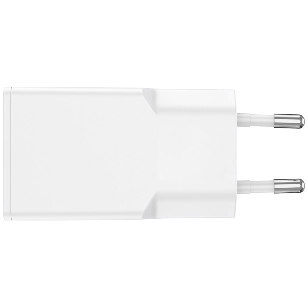 Kabelių rinkinys 4smarts PDPlug Slim 20W GaN USB-C sieninis įkroviklis + 1,5 m USB-C kabelis baltos spalvos aprašymas - Prekės nuotrauka