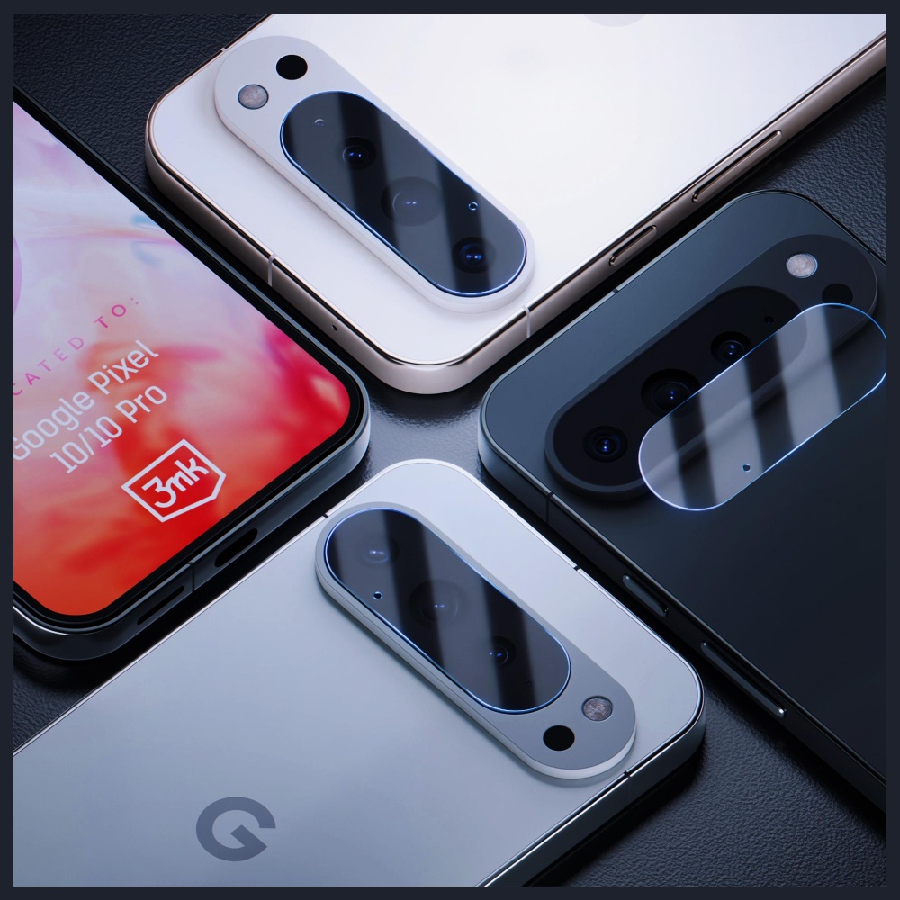 3Mk apsauga 3mk objektyvo apsauginis kameros stiklas, skirtas „Google Pixel 10“ aprašymas - Prekės nuotrauka 3Mk apsauga 3mk objektyvo apsauginis kameros stiklas, skirtas „Google Pixel 10“ aprašymas - Prekės nuotrauka