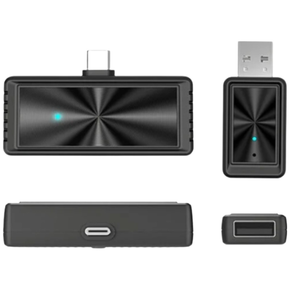 Car keitiklis 4smarts transmetimas Screen Mirroring CarPlay juodos spalvos aprašymas - Prekės nuotrauka