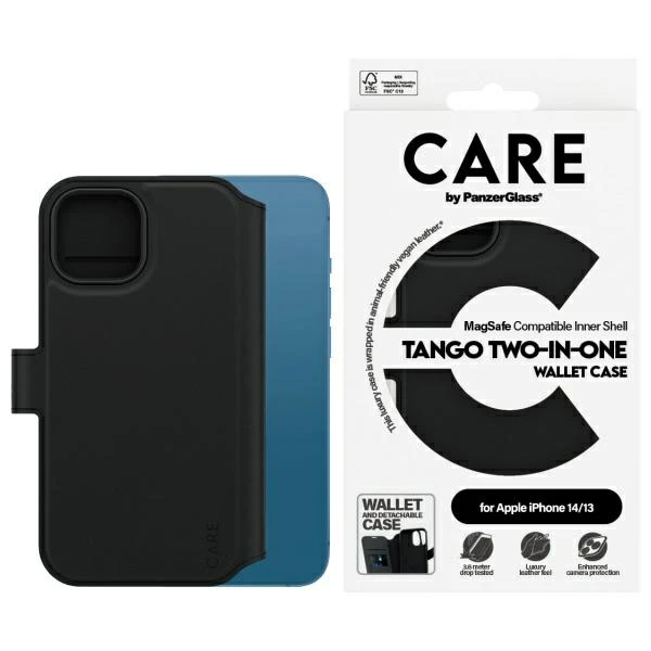 Panzer Glass CARE by PanzerGlass Feature Tango 2in1 Wallet Apple iPhone 14 / 13 6.1 Panzer Glass CARE by PanzerGlass Feature Tango 2in1 Wallet Apple iPhone 14 / 13 6.1