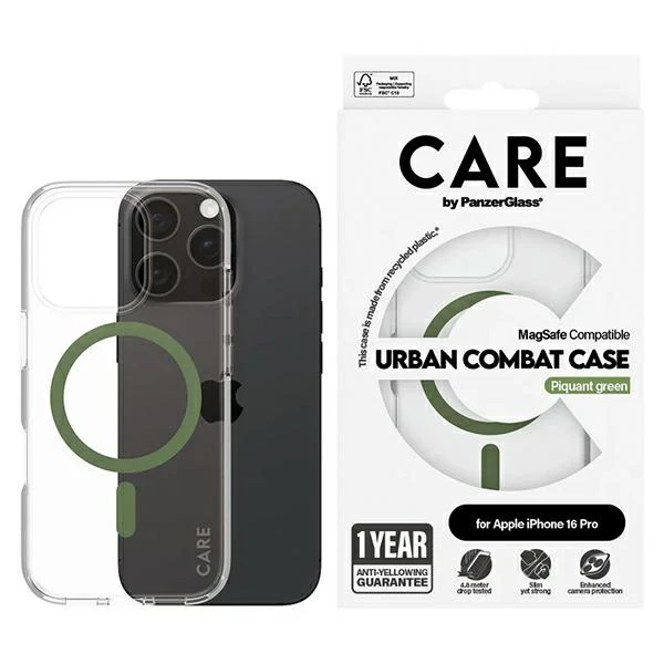 Panzer Glass Care by PanzerGlass Flagship Apple iPhone 16 Pro 6.3
