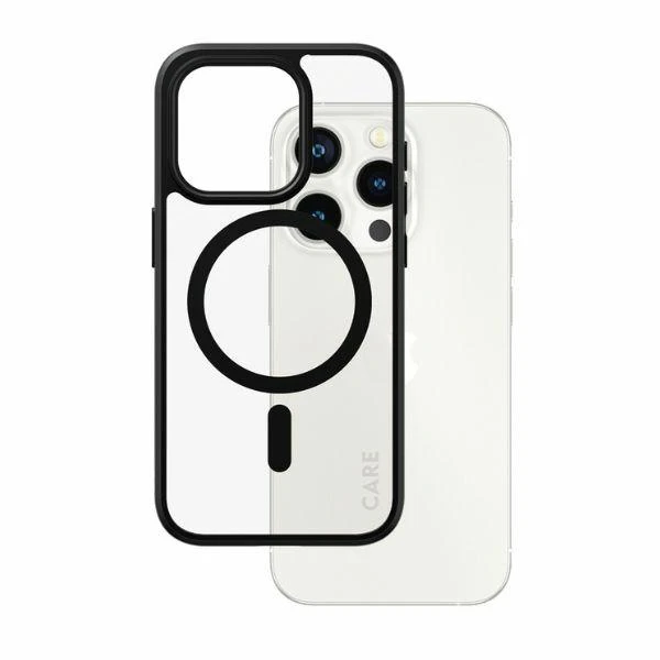Panzer Glass CARE by PanzerGlass Urban Combat Case MagSafe Apple iPhone 15 Pro - dėklas telefonui juodos spalvos aprašymas - Prekės nuotrauka