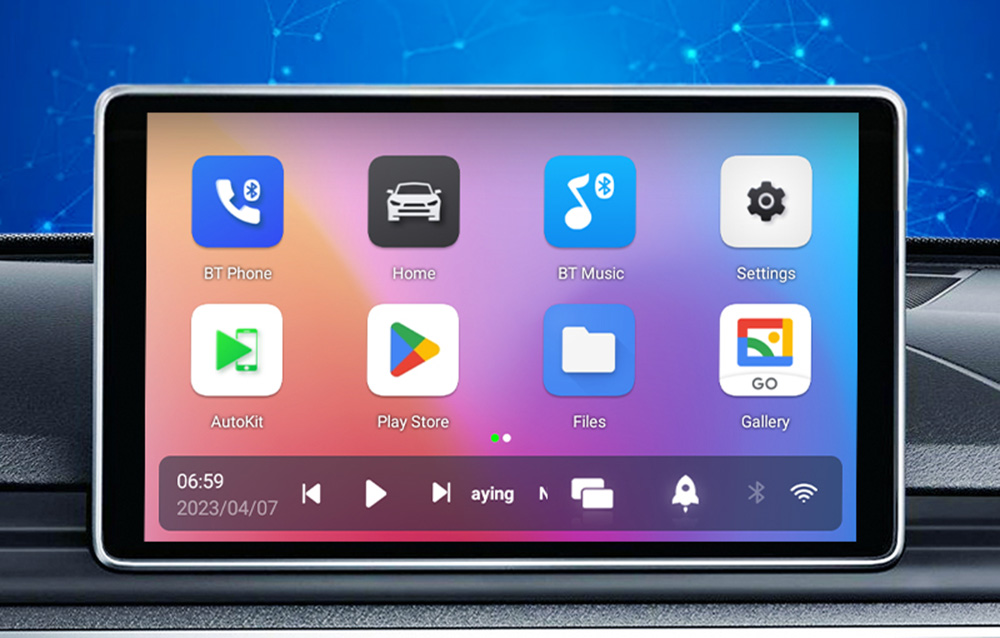 Carlinkit Tbox Basic 2+16G belaidis adapteris Carplay/Android juodos spalvos aprašymas - Prekės nuotrauka