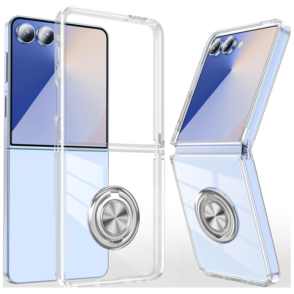 Dėklas Case Beline Ring for Samsung Galaxy Z Flip8 transparent aprašymas - Prekės nuotrauka