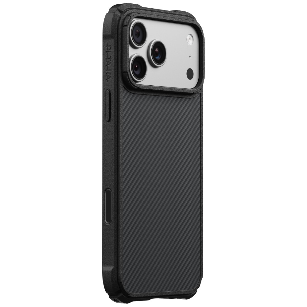 Dėklas Case PITAKA Cairn Case for iPhone 18 Pro Max / 17 Pro Max juodas pilkas aprašymas - Prekės nuotrauka