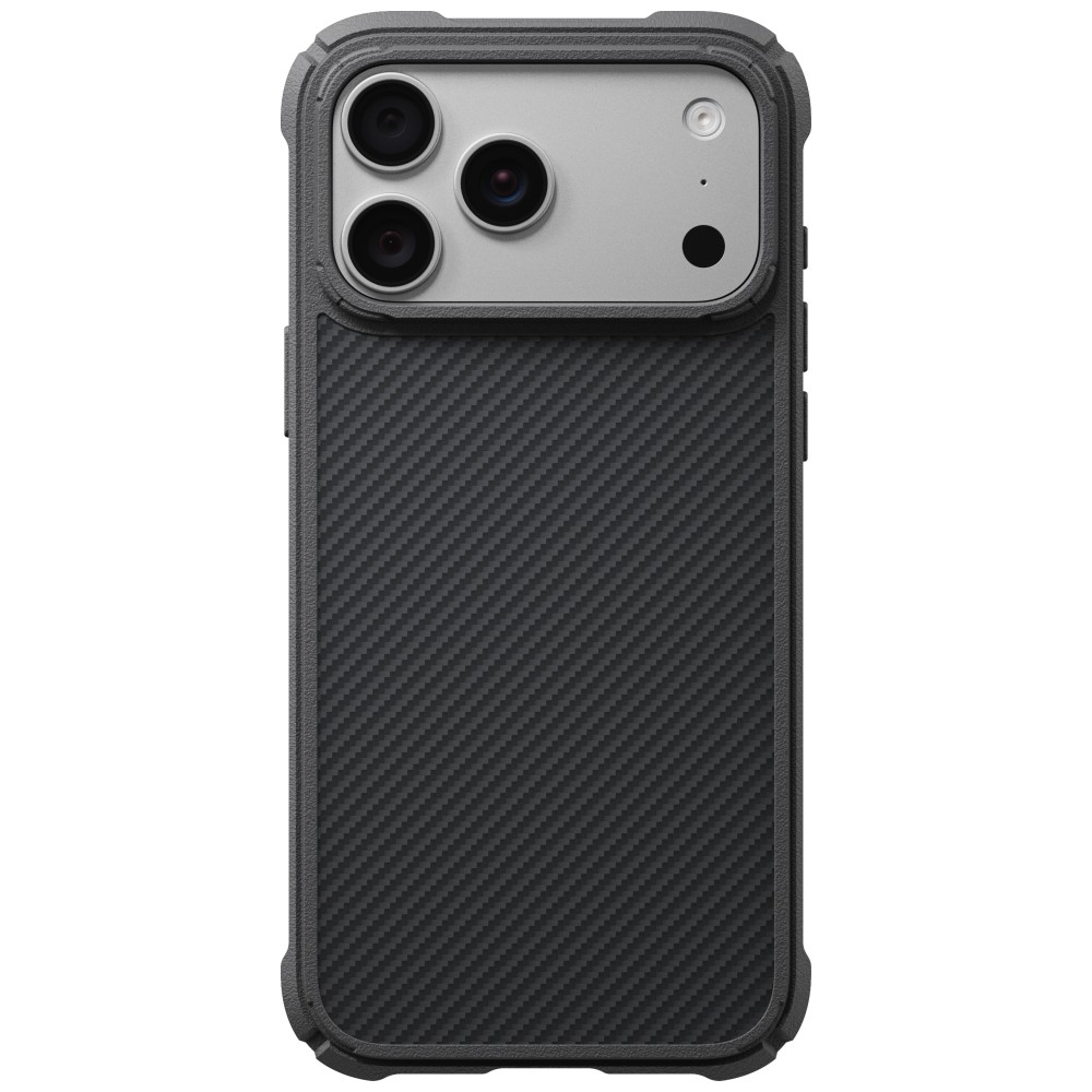 Dėklas Case PITAKA Cairn Case for iPhone 18 Pro Max / 17 Pro Max juodas pilkas aprašymas - Prekės nuotrauka