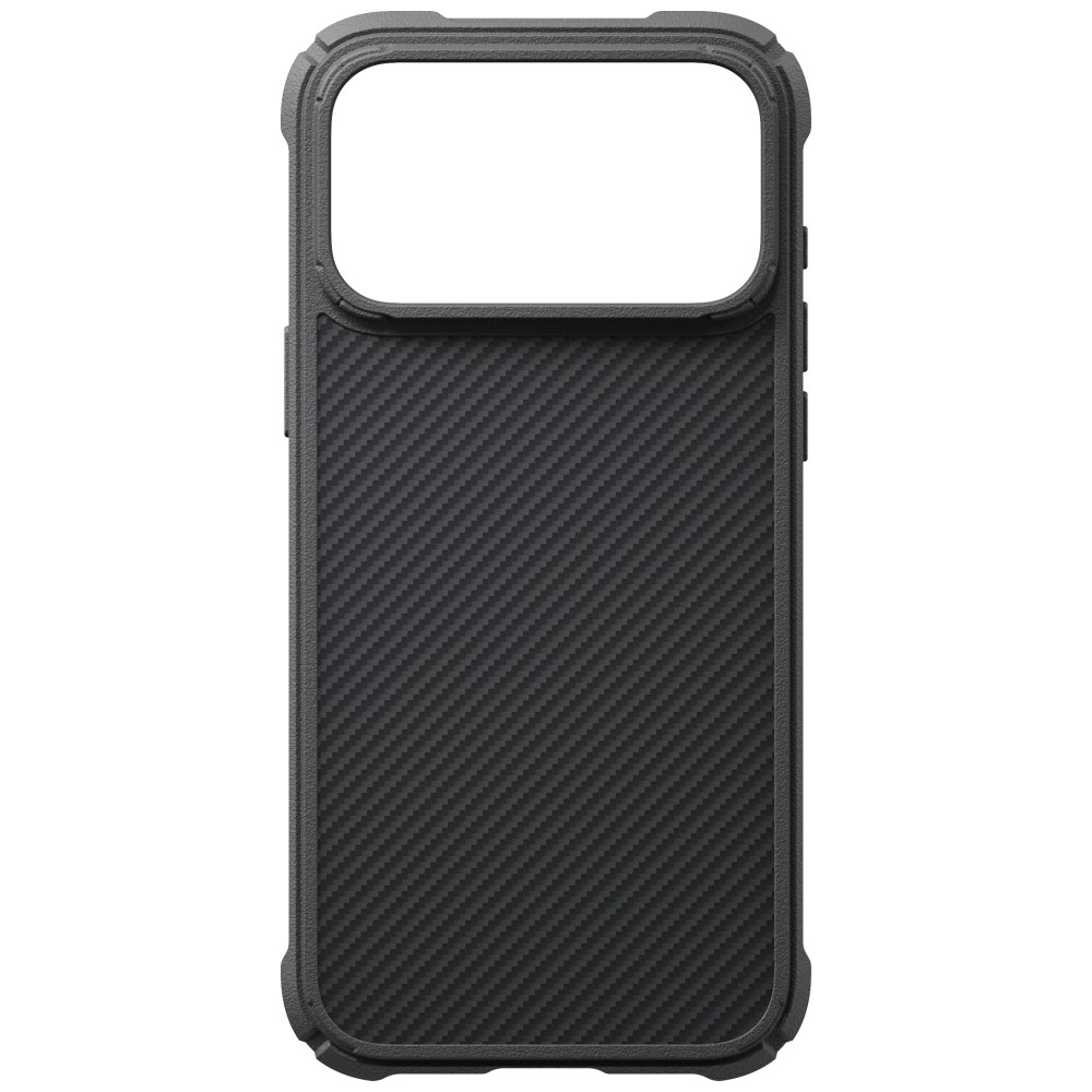 Dėklas Case PITAKA Cairn Case for iPhone 18 Pro Max / 17 Pro Max juodas pilkas aprašymas - Prekės nuotrauka