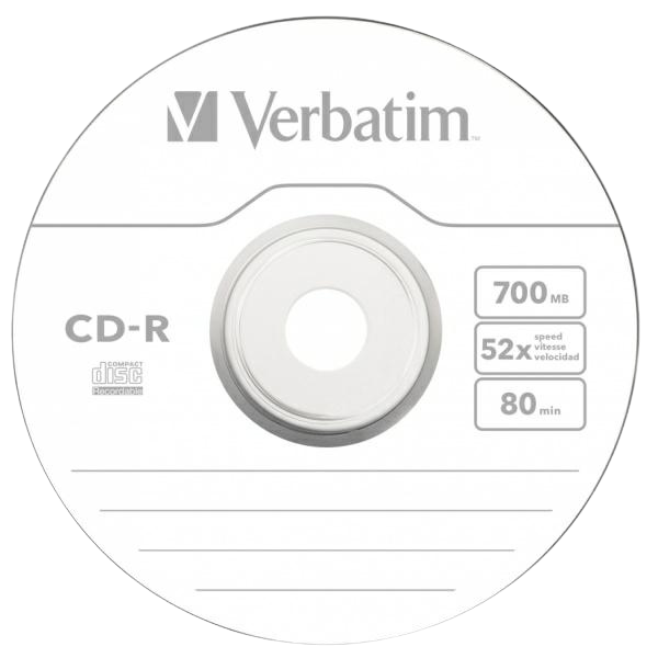 CD-R Verbatim Extra Protection 700MB 52x 43843 aprašymas - Prekės nuotrauka