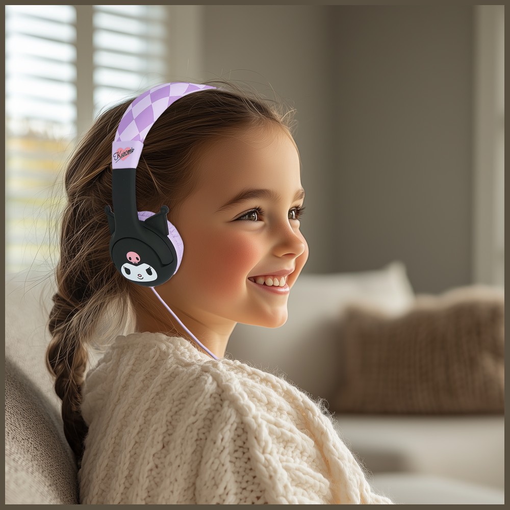 Children’s Ausinės OTL Kuromi su Rubber Ears aprašymas - Prekės nuotrauka