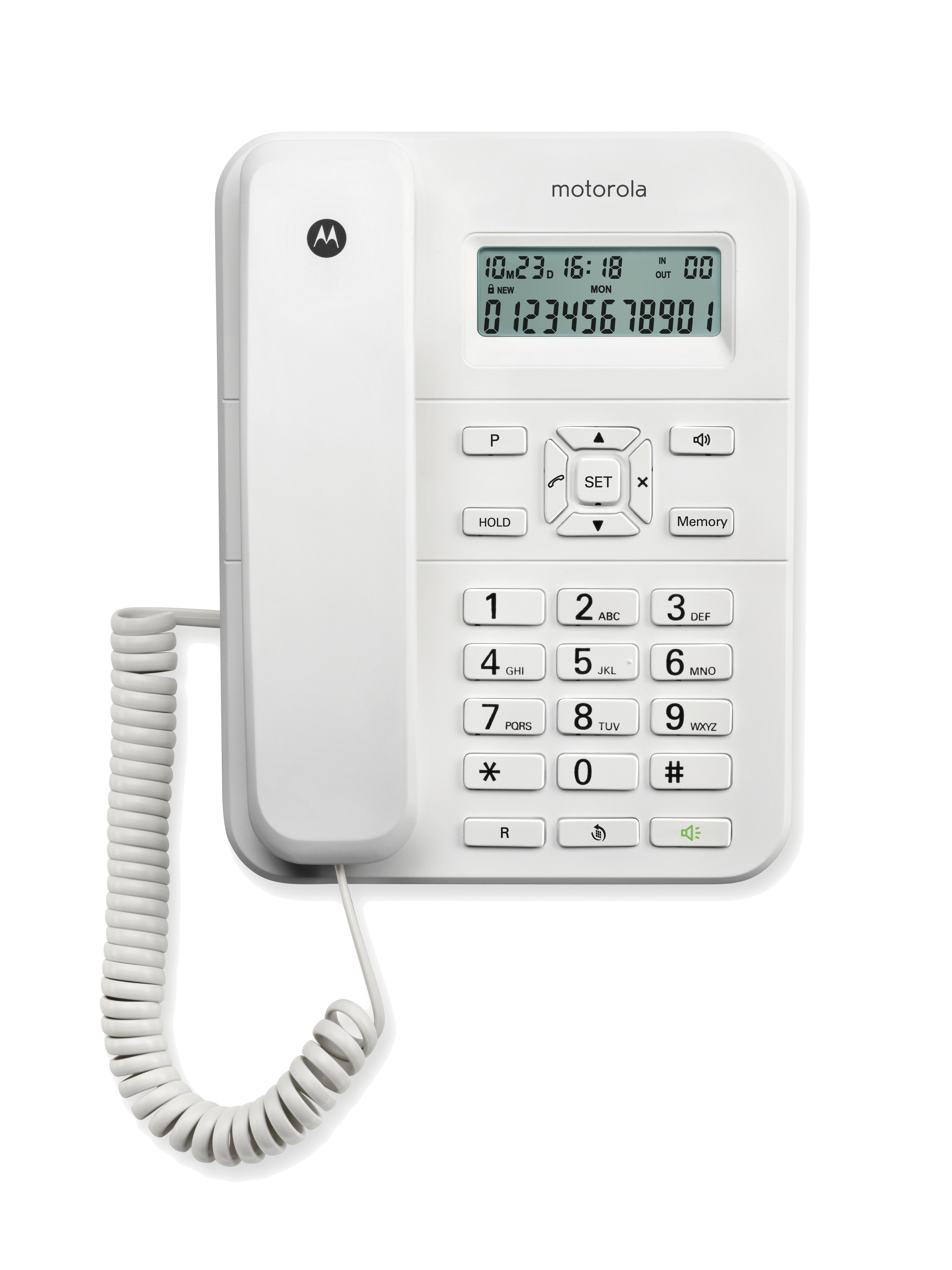 Belaidis laidinis telefonas Motorola CT202 baltas aprašymas - Prekės nuotrauka Belaidis laidinis telefonas Motorola CT202 baltas aprašymas - Prekės nuotrauka