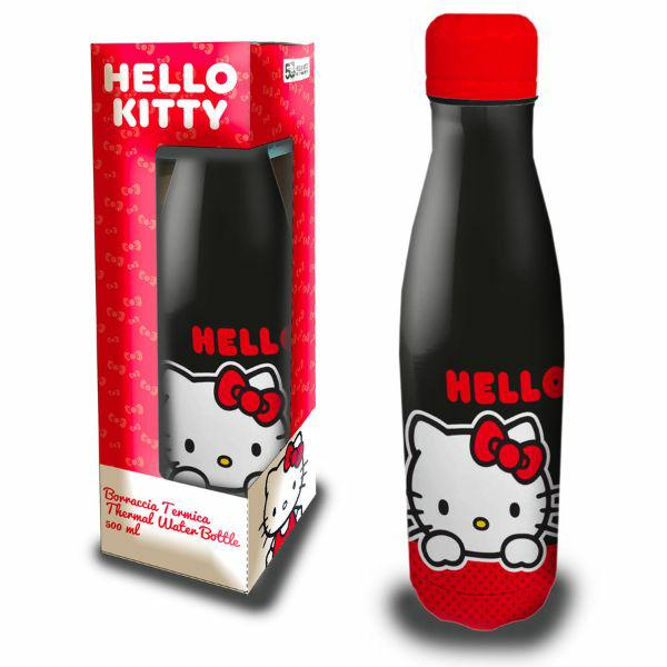 Coriex Hello Kitty gertuvė 500ml juodos spalvos 10684 aprašymas - Prekės nuotrauka