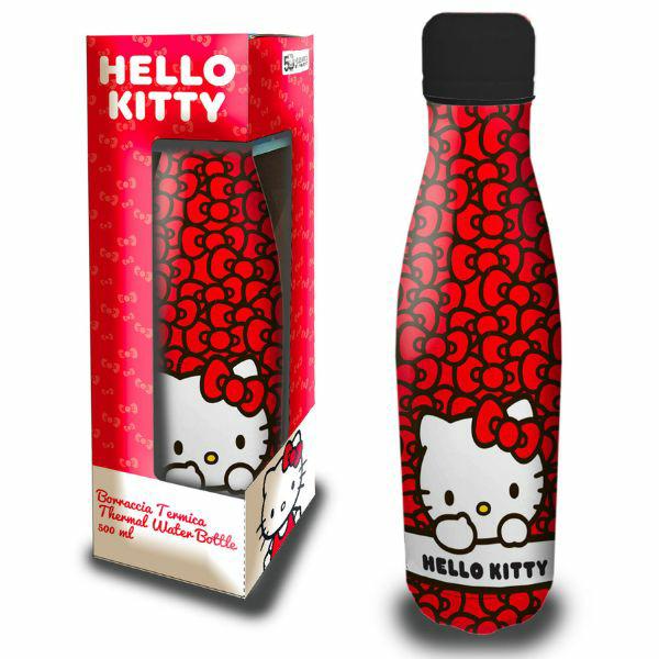 Coriex Hello Kitty gertuvė 500ml raudona 10683 aprašymas - Prekės nuotrauka