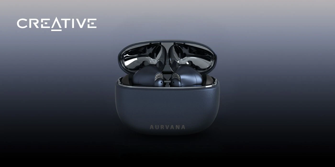 Creative Aurvana Ace Mimi Bluetooth 5.3 ANC belaidės ausinės mėlynos spalvos aprašymas - Prekės nuotrauka Creative Aurvana Ace Mimi Bluetooth 5.3 ANC belaidės ausinės mėlynos spalvos aprašymas - Prekės nuotrauka