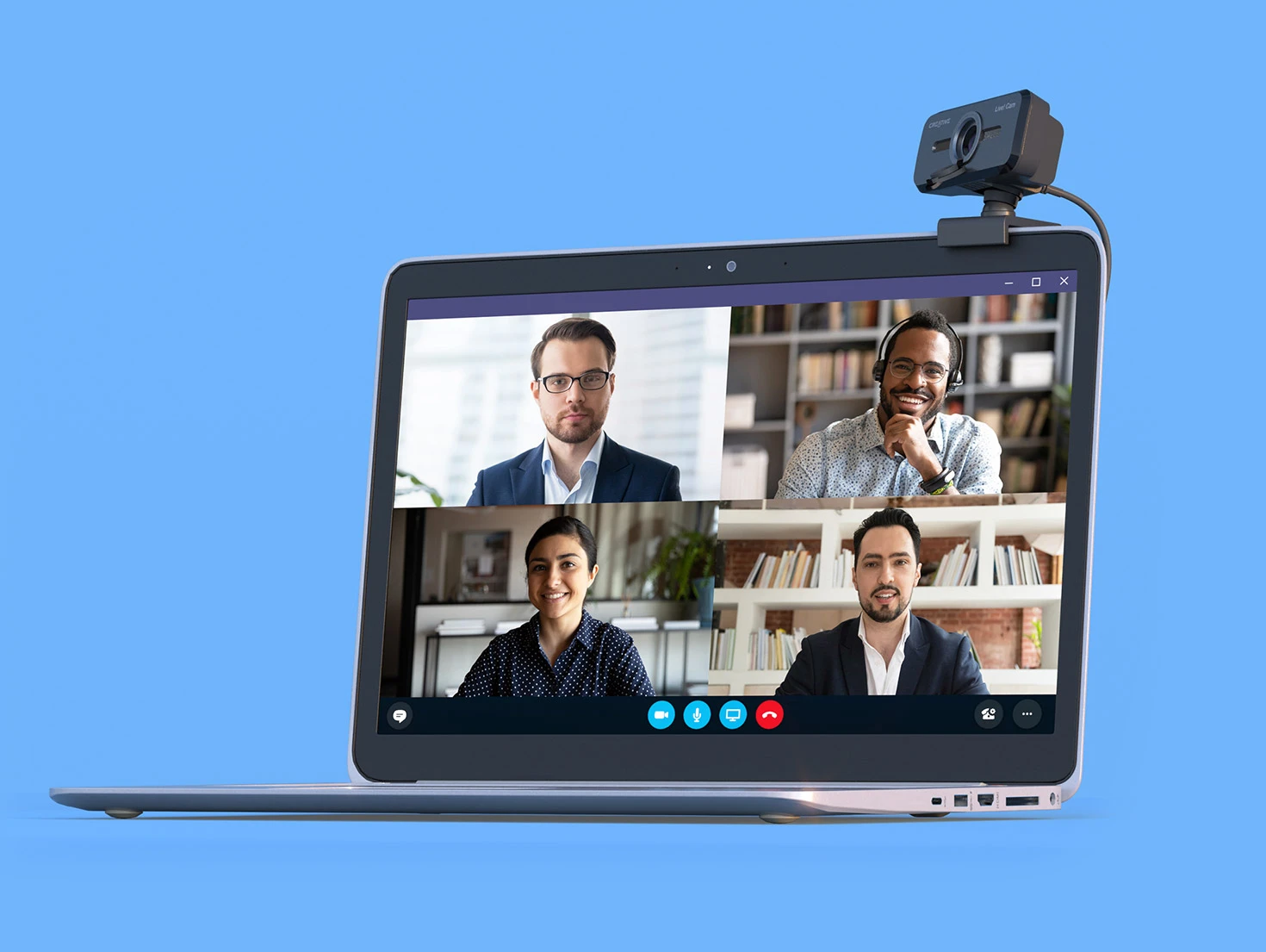 Creative internetinė kamera Sync 1080pV2 juodos spalvos aprašymas - Prekės nuotrauka Creative internetinė kamera Sync 1080pV2 juodos spalvos aprašymas - Prekės nuotrauka