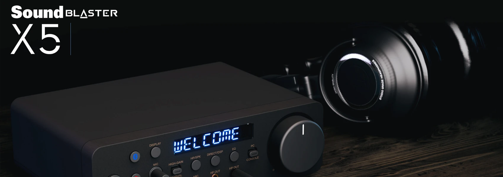 Creative išorinė garso plokštė Sound Blaster X5 USB aprašymas - Prekės nuotrauka Creative išorinė garso plokštė Sound Blaster X5 USB aprašymas - Prekės nuotrauka