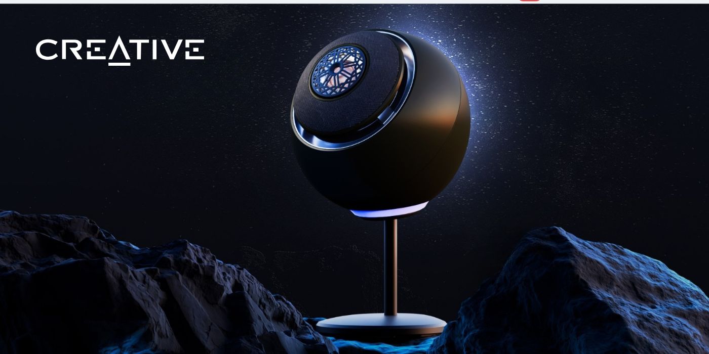 Kompiuterio kolonėlės Creative Pebble Nova USB-C 2.0 kompiuteriniai garsiakalbiai, juodos spalvos aprašymas - Prekės nuotrauka