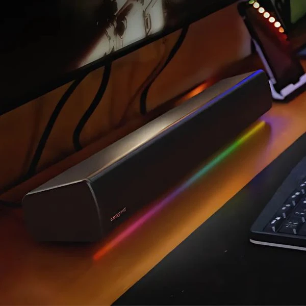 Namų kino sistema „Creative“ – „Sound Blaster GS5 RGB“ žaidimų garso juosta aprašymas - Prekės nuotrauka