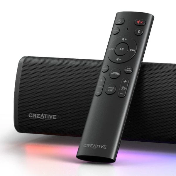 Namų kino sistema „Creative“ – „Sound Blaster GS5 RGB“ žaidimų garso juosta aprašymas - Prekės nuotrauka