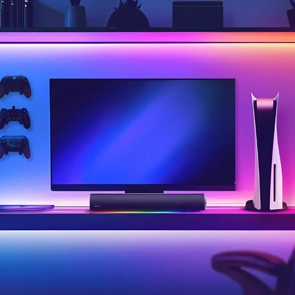 Namų kino sistema „Creative“ – „Sound Blaster GS5 RGB“ žaidimų garso juosta aprašymas - Prekės nuotrauka