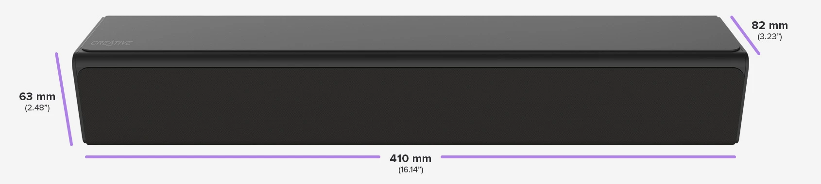 Namų kino sistema Creative Soundbar belaidis StageSE Mini juodos spalvos Bluetooth 5.3 aprašymas - Prekės nuotrauka Namų kino sistema Creative Soundbar belaidis StageSE Mini juodos spalvos Bluetooth 5.3 aprašymas - Prekės nuotrauka