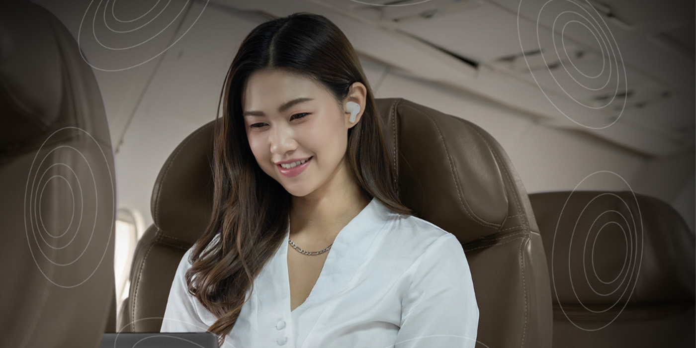 Creative Zen AirSXFI belaidės ausinės pilkos Bluetooth 5.3 ANC aprašymas - Prekės nuotrauka Creative Zen AirSXFI belaidės ausinės pilkos Bluetooth 5.3 ANC aprašymas - Prekės nuotrauka