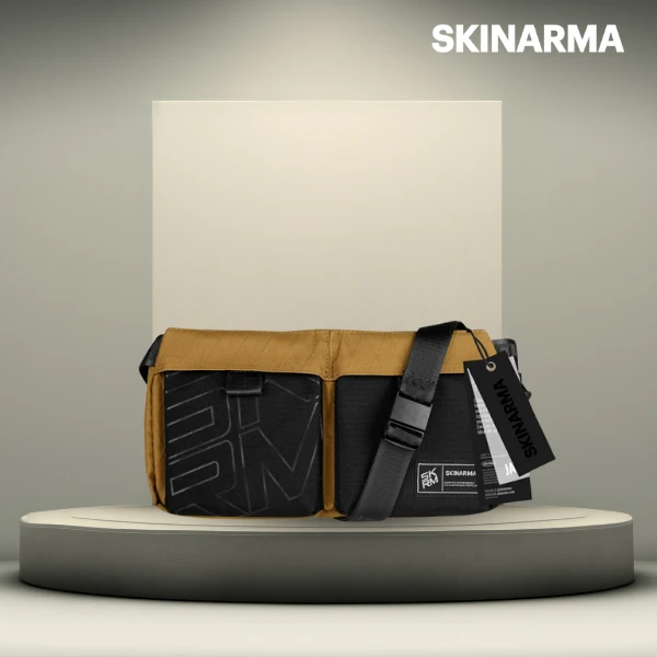 Crossbody Bag Skinarma Jager rudos spalvos aprašymas - Prekės nuotrauka