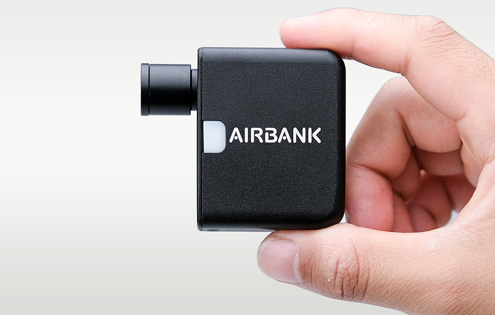 Cycplus AS1 POCKET AIRBANK mini dviračio pompa aprašymas - Prekės nuotrauka